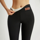 Thermische yogabroek met hoge taille voor dames