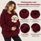😍Koop meer, bespaar meer!🌸Kangaroo Pocket Huisdierendraagcapuchon