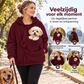 😍Koop meer, bespaar meer!🌸Kangaroo Pocket Huisdierendraagcapuchon