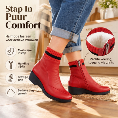 😍Koop meer, bespaar meer!🌸Comfortabele warme antislip laarzen voor dames