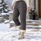 🔥Gratis verzending✈️Dikke winterbroek voor dames met pluche voering