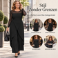 Elegante dames jumpsuit van mesh met lange mouwen en wikkeloverlay
