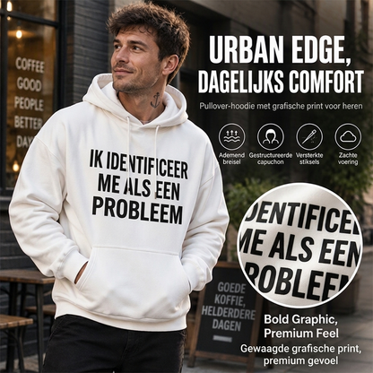 🤩 Haal het vandaag nog voordat het uitverkocht is!👇🎁Hoodie met Grappige Print voor Heren