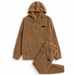😍Koop meer, bespaar meer!🌸Tweedelige set heren winter warme schapewol hoodie en broek
