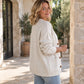 Dames losvallend V-hals vest