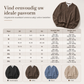 Herens Retro Henley Hals Mock Two Piece Trui Relaxed Fit Lange Mouw Knit Pullover voor Herfst en Winter