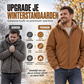 Casual herenjack met capuchon en warme voering