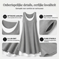 🔥HOT SALE✨ Nep-tweedelige Mouwloze Jurk, Zacht Ademend, Los Passend S-3XL👗