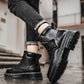[Perfect Cadeau] Heren Klassieke Vintage Motorlaarzen 👟Geen verzendkosten👟